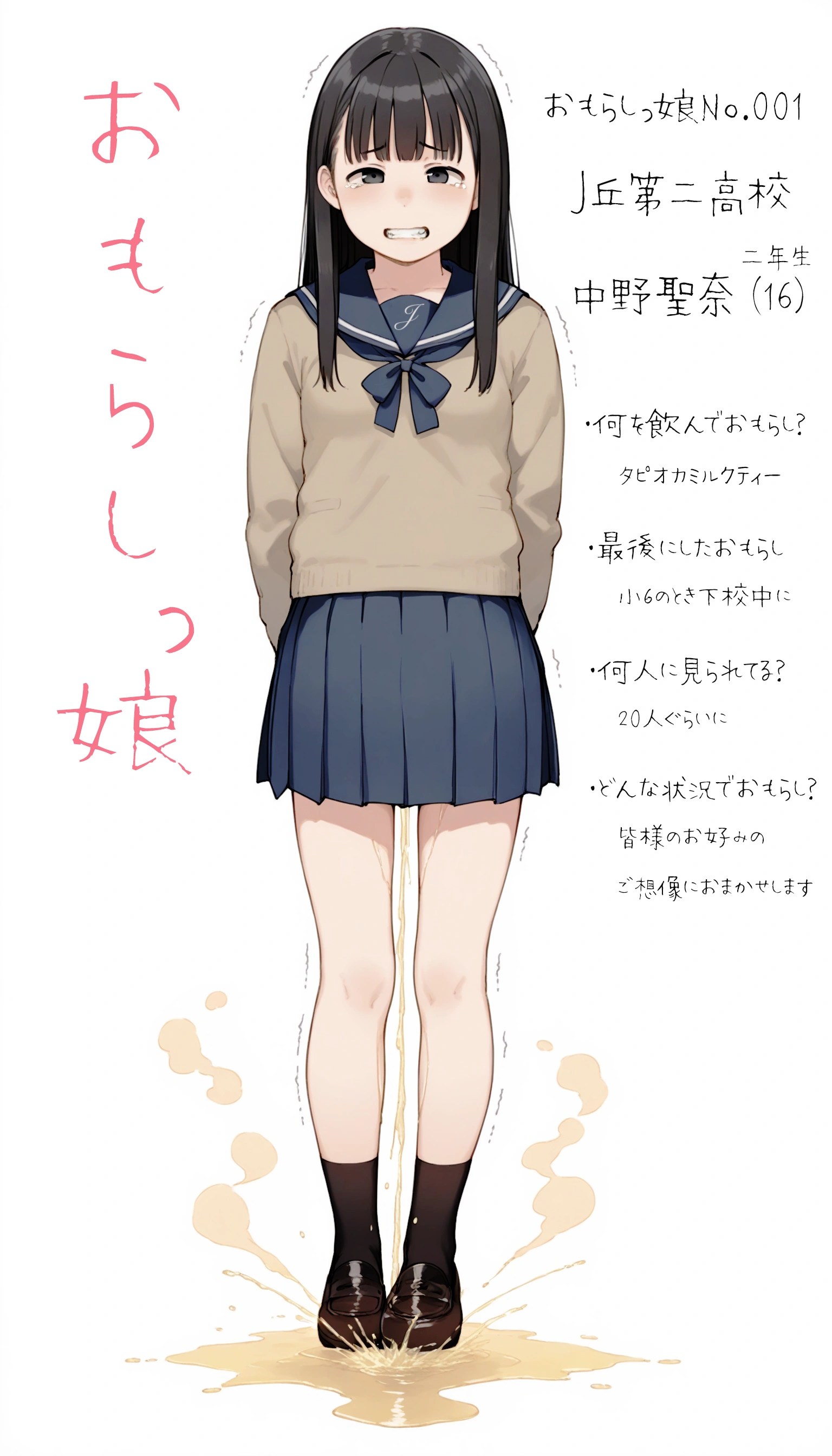 おもらしっ娘 | Aipictors おもらし うんち 漫画