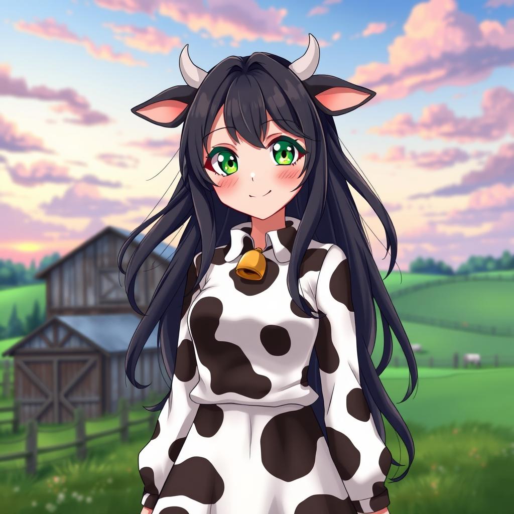 anime cow girl