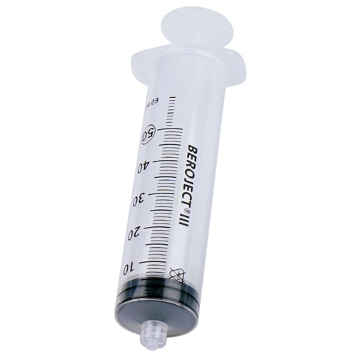 Sprøjte luerlock 3-komp Beroject – 50/60ml centrisk – 25 stk