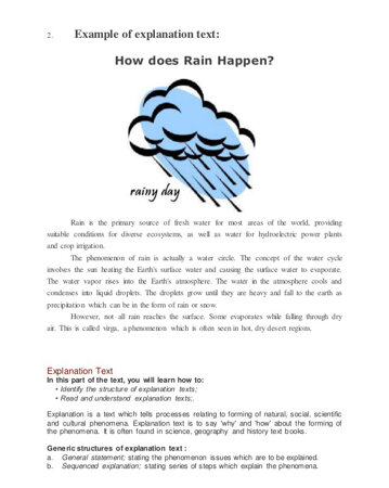 Explanation Texts | St. Gregory’s Catholic Primary School