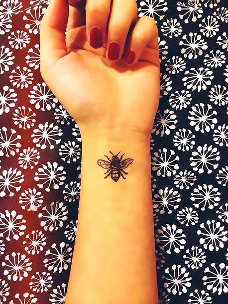 Tiny Bee Tattoo Idea 610_x_458_jpg