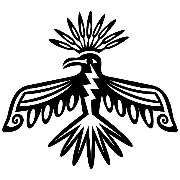 Simple Tribal Thunderbird Tattoo Design 610_x_610_jpg