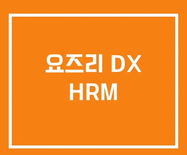 요즈리 DX HRM