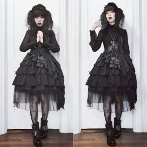 Yuk, Kenali Gothic Fashion Ala Wednesday Addams!