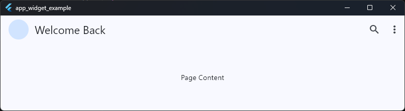 Action Buttons Example