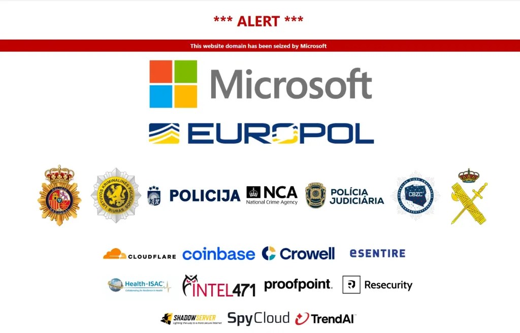 Microsoft et Coinbase ont aidé à fermer le service de phishing Tycoon Microsoft et Coinbase ont aidé à fermer le service de phishing Tycoon