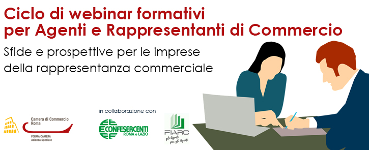 Ciclo Di Webinar Formativi Per Agenti E Rappresentanti Di Commercio - Sfide E Prospettive Per Le Imprese Della Rappresentanza Commerciale (Webinarc01.21) - Formacamera 295_x_725_jpg