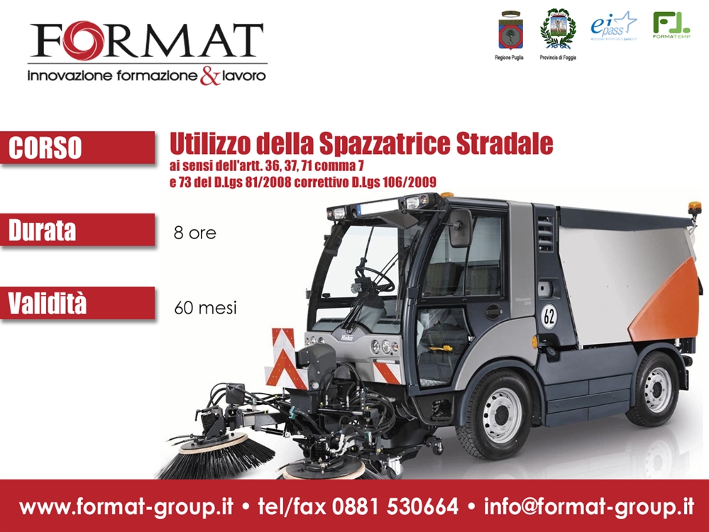 Corsi Di Formazione Professionale: Addetto Uso Spazzatrice Stradale 750_x_999_jpg