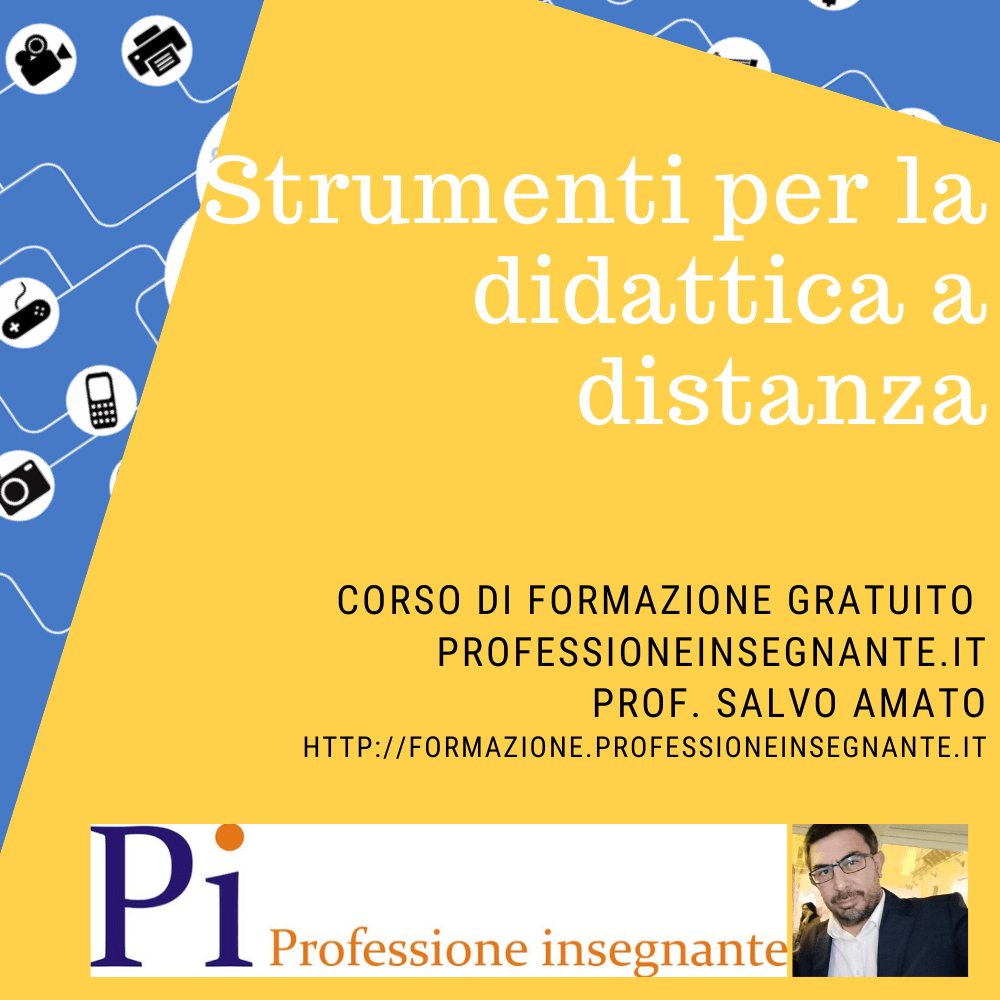 Salvo Amato - Corso On Line Gratuito: Strumenti Per La Didattica A Distanza - Professione Insegnante 1000_x_1000_png