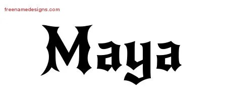 Maya Archives - Page 2 Of 2 - Free Name Designs 200_x_450_jpg