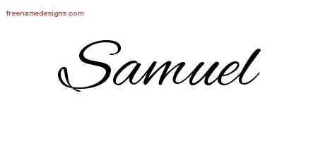 Cursive Name Tattoo Designs Samuel Download Free - Free Name Designs 200_x_450_jpg