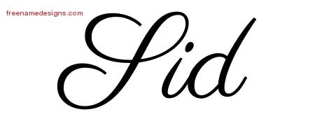 Classic Name Tattoo Designs Sid Printable - Free Name Designs 200_x_450_jpg