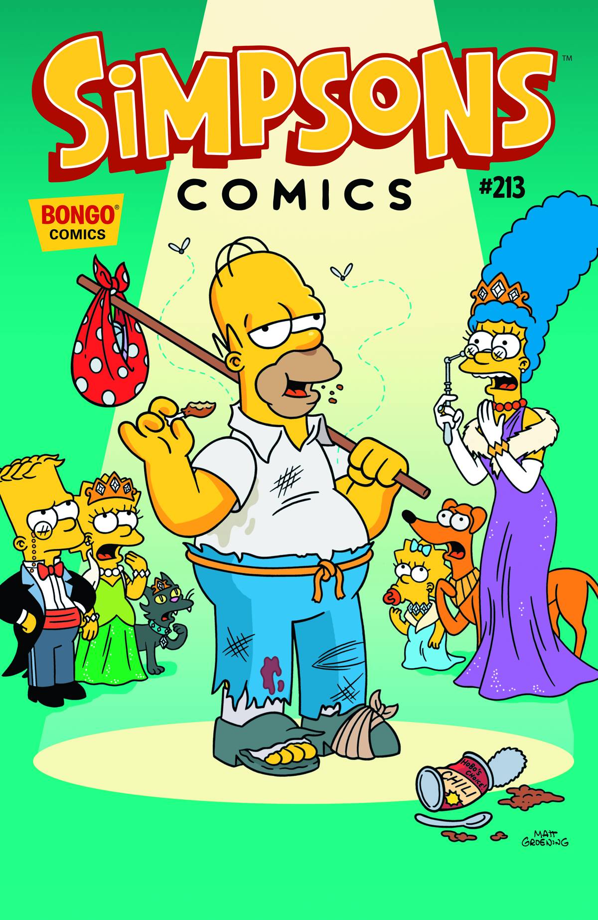 Tufos simpsons comics