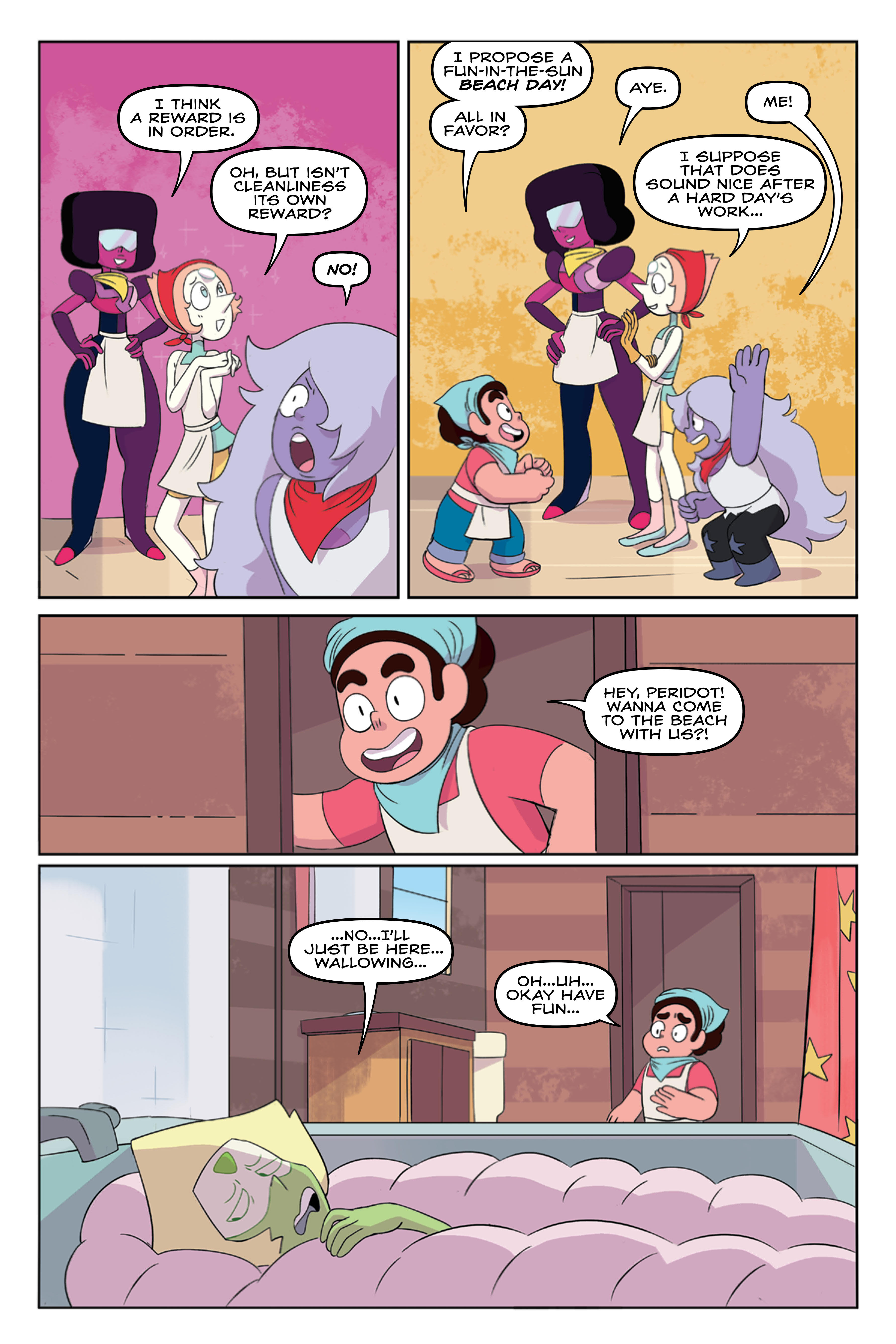 Steven universe porn comic with connie