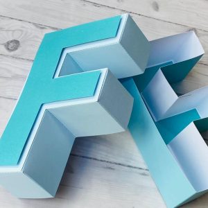 N Molde Letra 3d Frog