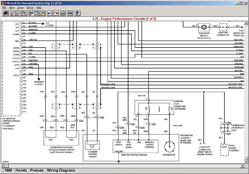 1985 Honda Prelude Wiring Diagram