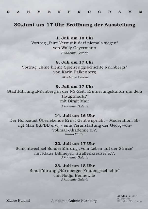 Klasse Hakimi Adbk Nurnberg Website Der Klasse Von Michael Hakimi Adbk Nurnberg