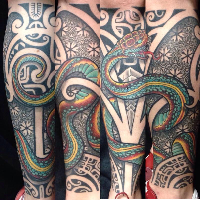 Polynesian Snake Mix By Cory Ferguson : Tattoos 800_x_800_jpg