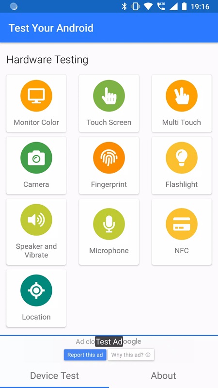 Quickly track and capture hardware information in Test Your Android MOD APK