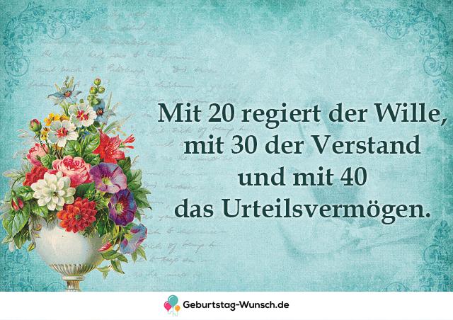 L 40 Geburtstag Spruche Die Besten Spruche Fur Manner Und Frauen