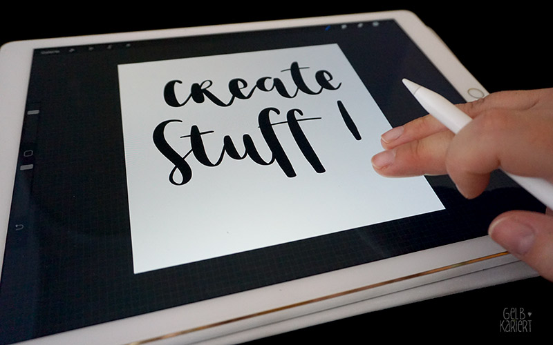 Es Wird Digital: Lettering Mit Procreate Auf Dem Ipad - 500_x_800_jpg