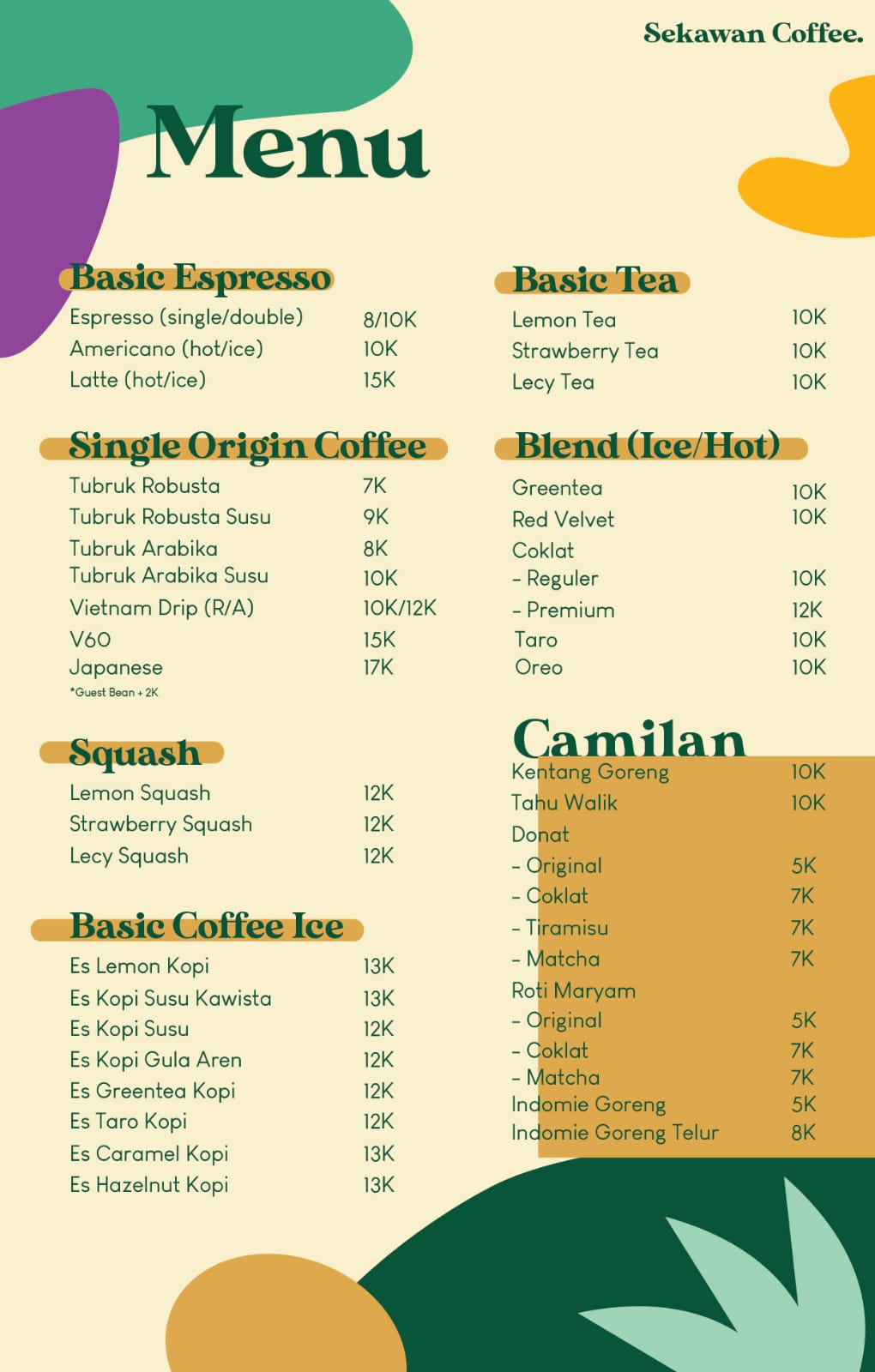 sekawan coffee