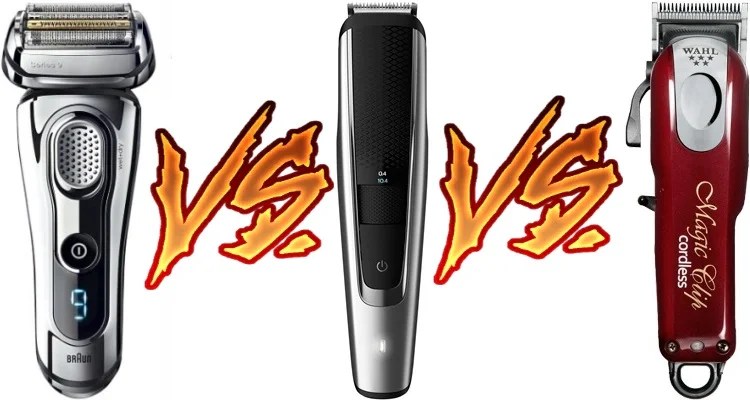 Shaver vs. Trimmer vs. Clipper