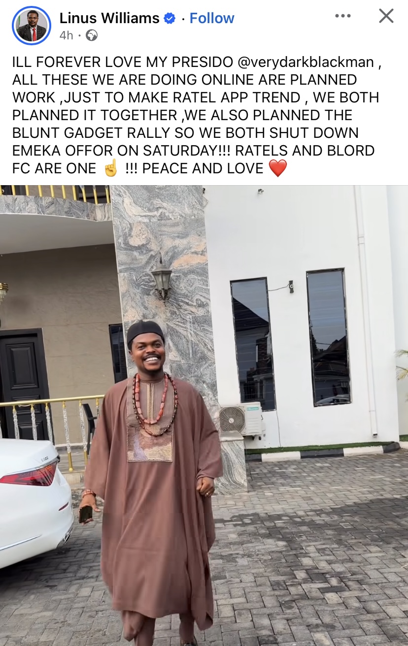 “All planned?” – BLord breaks silence on Ratel feud with VeryDarkMan “All planned?” – BLord breaks silence on Ratel feud with VeryDarkMan