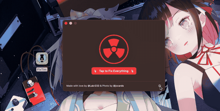 Fix Tim – 不重启，修复 macOS 使用中 bug 的工具