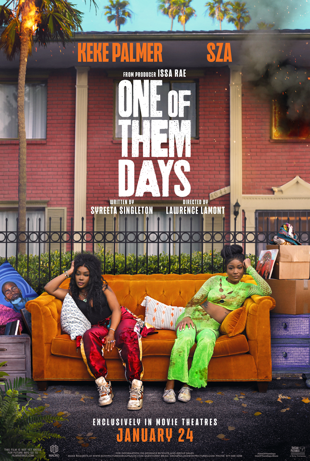 Keke Palmer & SZA Will Return In ‘One of Them Days’ Sequel