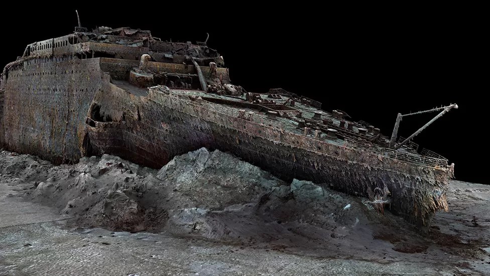 3D Titanic scan reveals never-before-known details of ships final hours