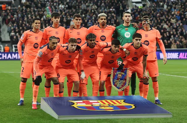 Barcelona fan at wrong St James Park