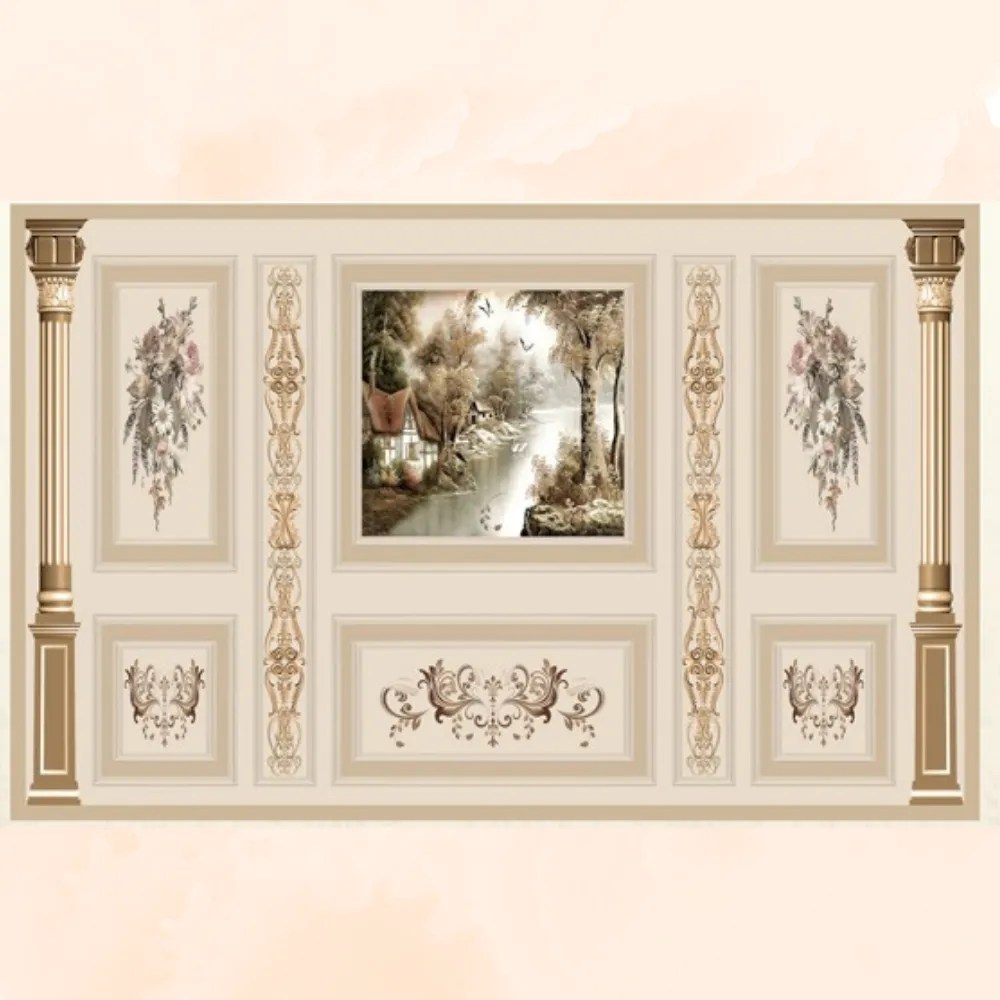 ورق حائط كلاسيك 3d