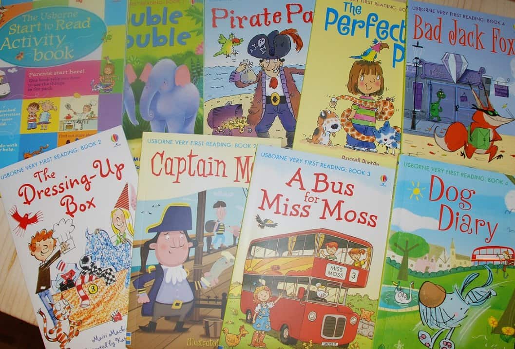 The Usborne Start To Read Pack Pentru Copii 4 Ani
