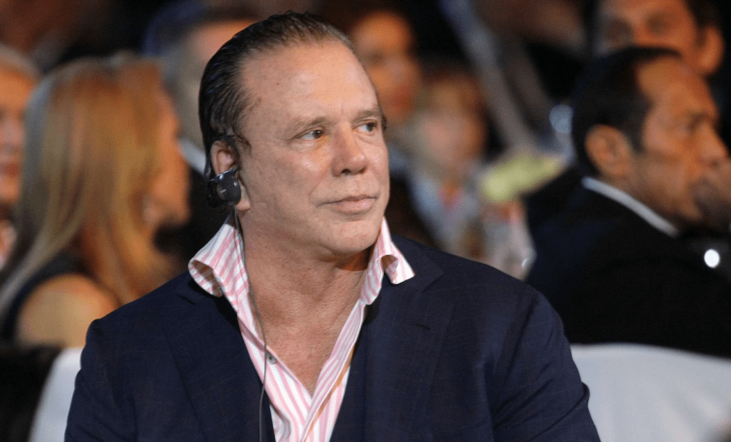Mickey Rourke got nose Job