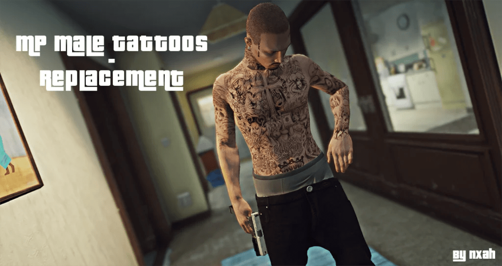 Upper Body Tattoo Replacements For Mp Male - [Sp / Fivem] 1.0.1 – Gta 5 Mod