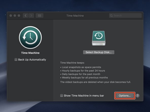 Comment sauvegarder ses données avec Time Machine - Tutoriel de réparation  iFixit