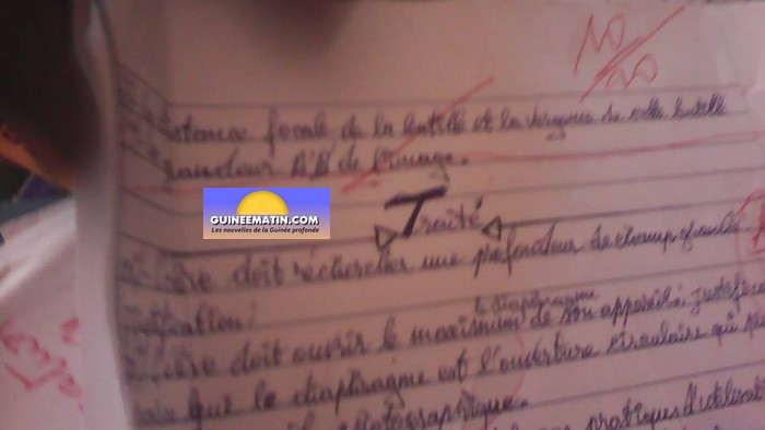 Fraude À La Correction Du Bepc À Faranah : Un Réseau De Huit Enseignants Démantelé - Guineematin.com 394_x_700_jpg