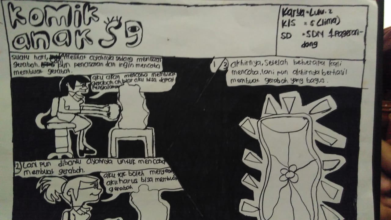 Membuat Komik Tugas Kelas V - Tema 1 Sub Tema 3 Pembelajaran Ke 2 -  Gurune.net