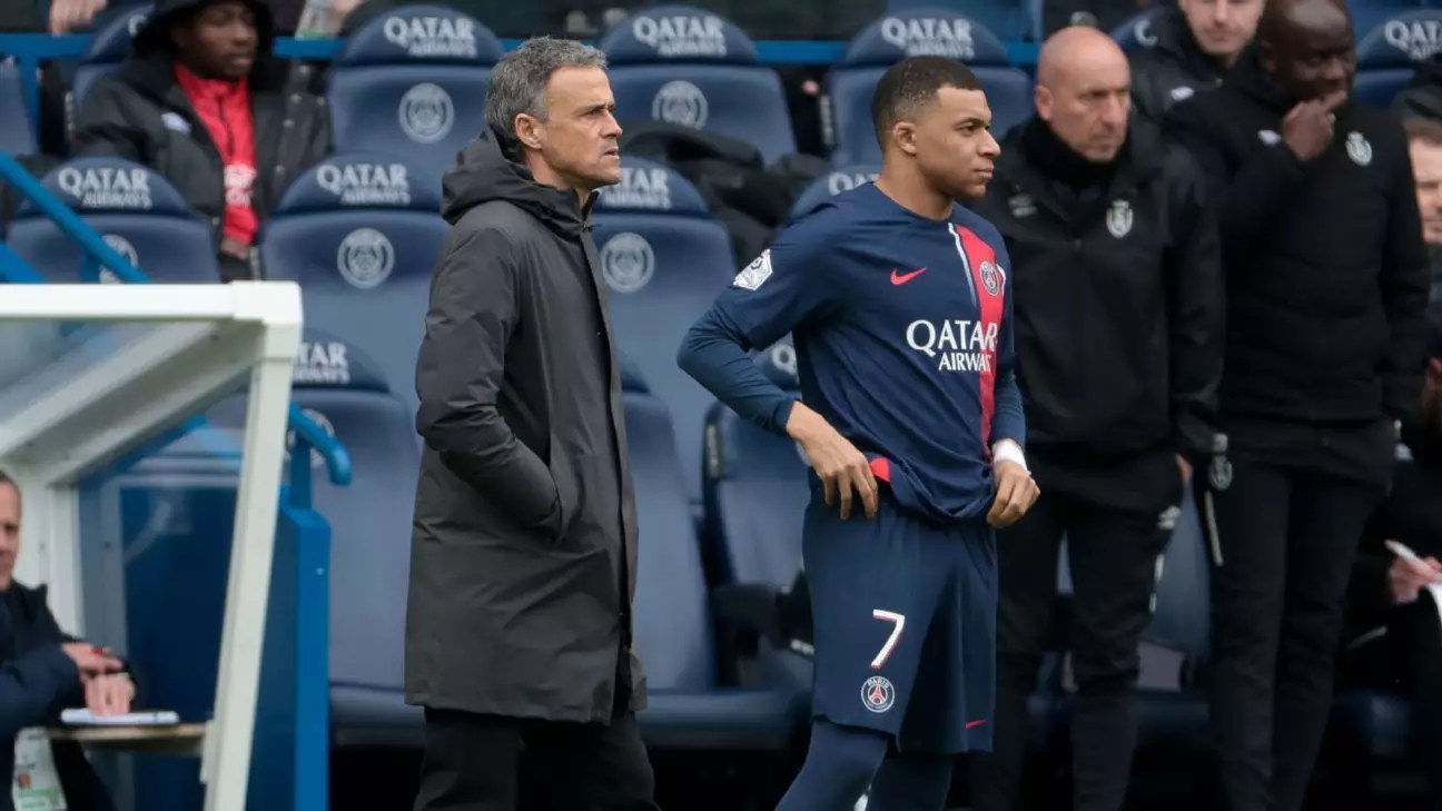 Paris Saint-Germain Coach Luis Enrique Remains Hopeful Kylian Mbappé Could Stay