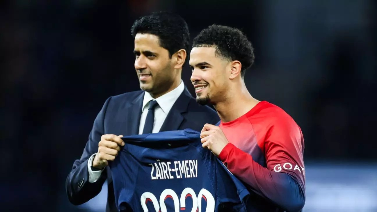 Paris Saint-Germain’s Warren Zaïre-Emery Extends Contract Until 2029