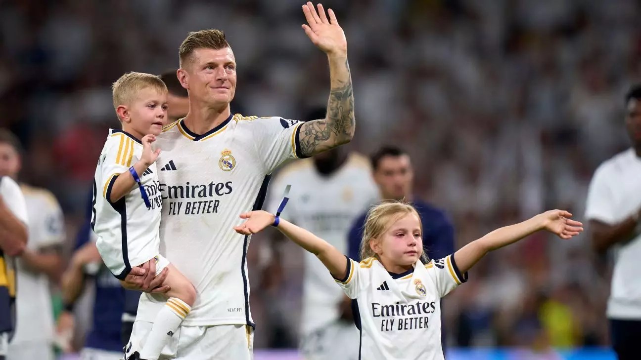 The Emotional Farewell of Toni Kroos: A Real Madrid Legend