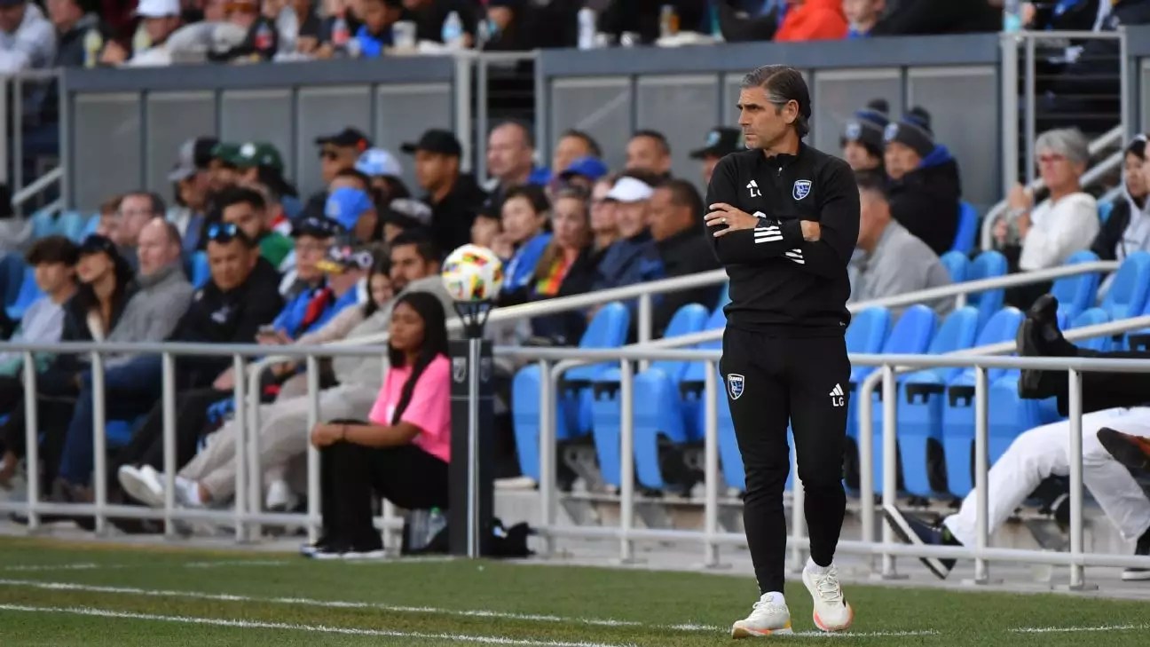 The San Jose Earthquakes Fire Luchi Gonzalez