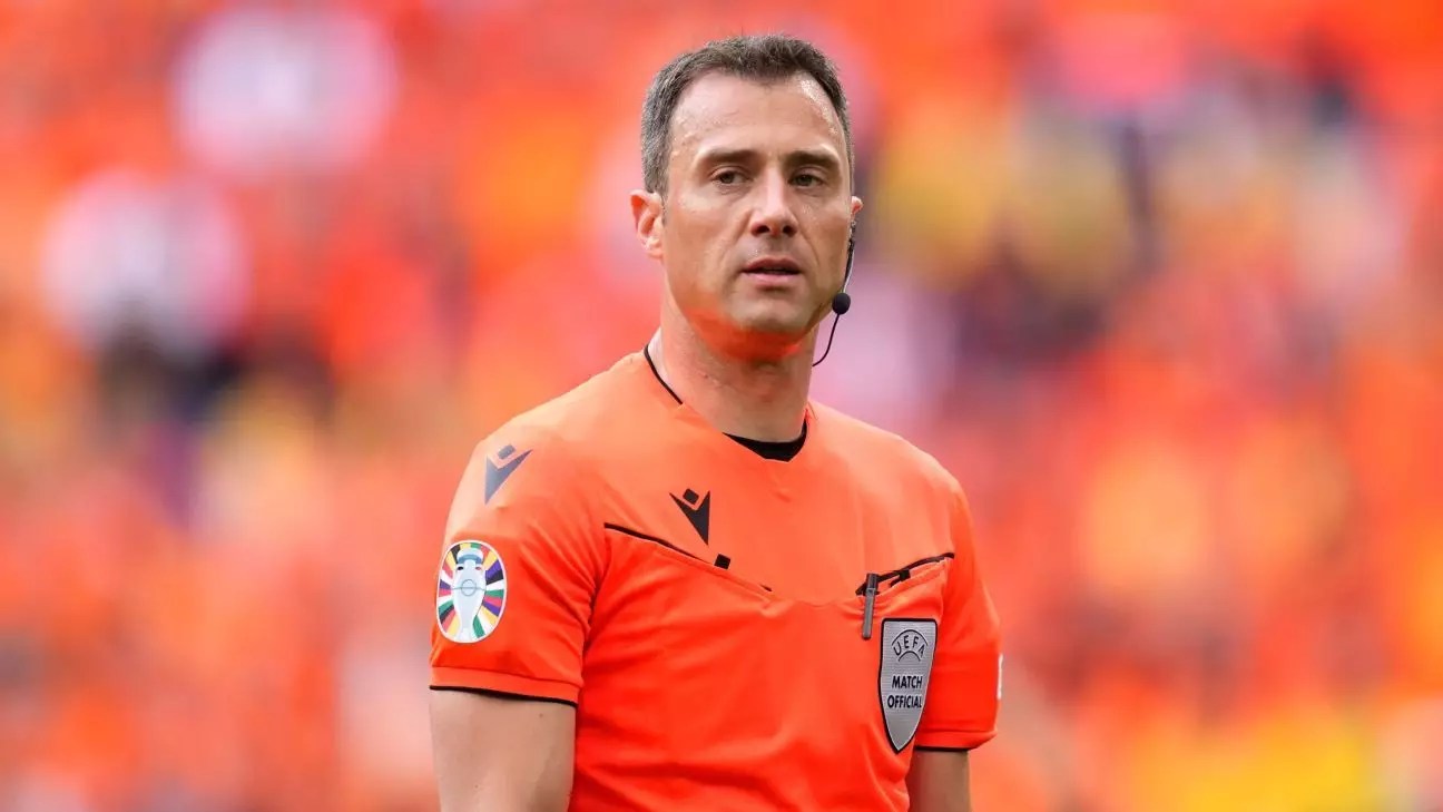The Controversial Appointment of UEFA Referee Felix Zwayer for England’s Euro 2024 Semi-final