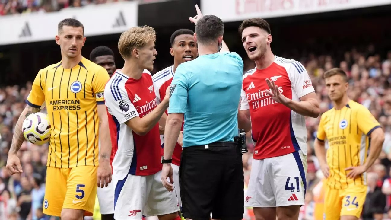 The Complexities of Officiating: Analyzing the Declan Rice Red Card Incident