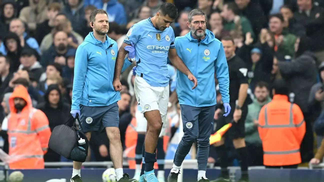 Manchester City Faces a Midfield Crisis: The Impact of Rodri’s Injury