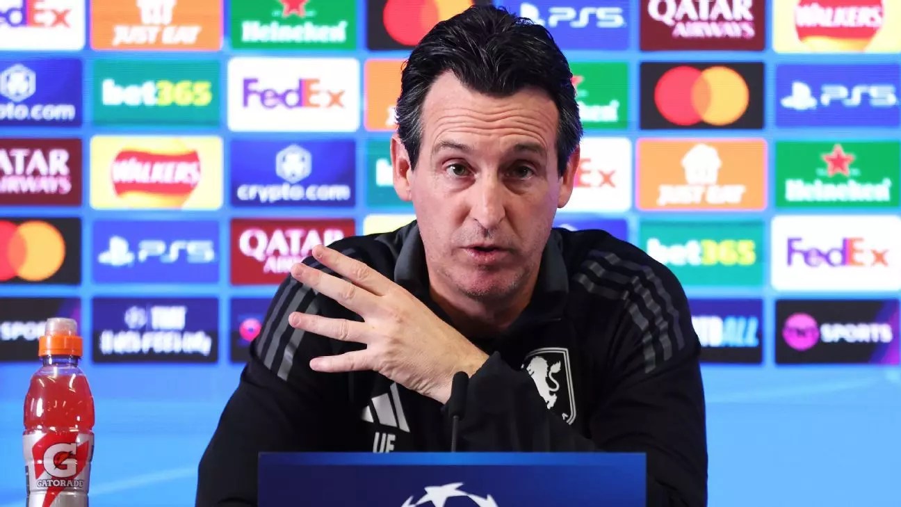 Aston Villa’s Ambitious Quest for European Glory Under Unai Emery