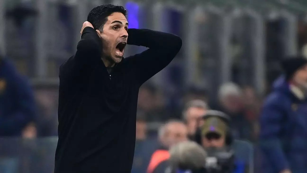 Arteta’s Disappointment: A Reflection on Arsenal’s Champions League Struggles