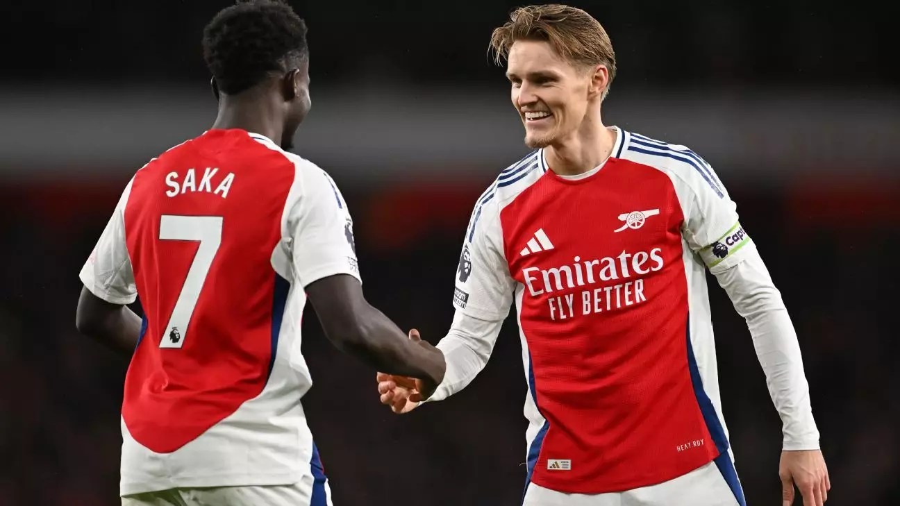 The Dynamic Duo: Saka and Ødegaard’s Chemistry Reminiscent of Barcelona’s Golden Era