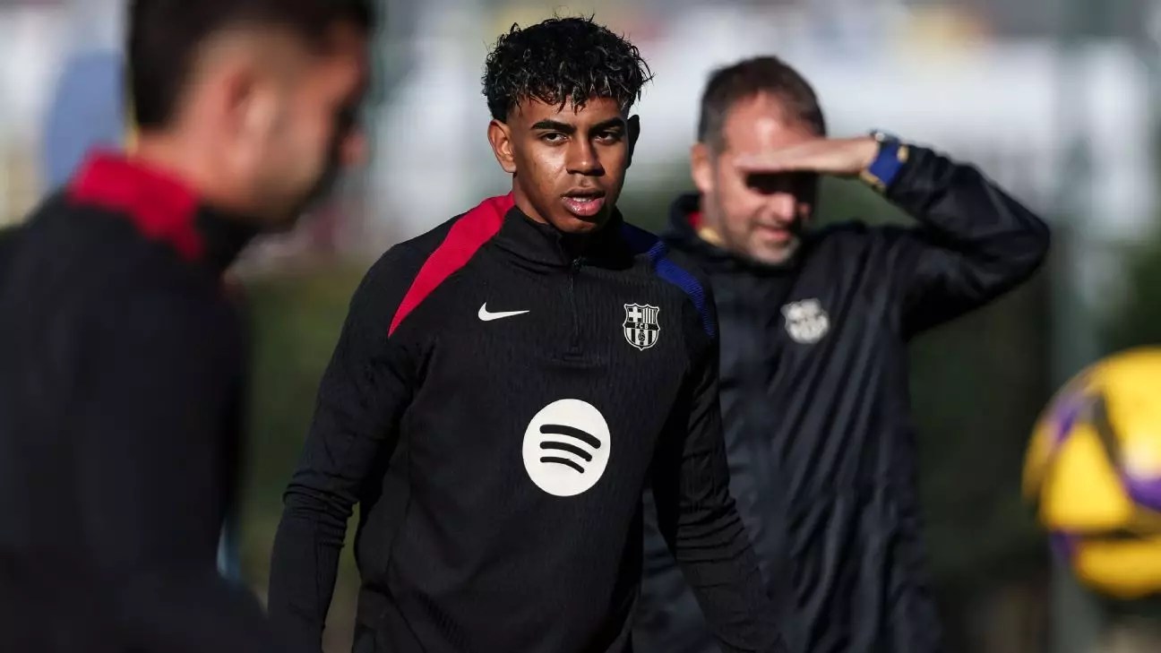 Barcelona’s Lamine Yamal Sets Sights on Spanish Supercopa Return